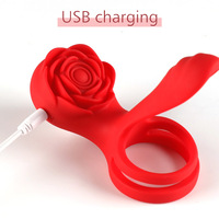 Great Force APP Fernbedienung Vibrator Sextoy Silikon Penisring für Paare Erwachsenen-Sexspielzeug für Männer Verzögerte Ejakulation