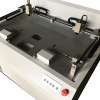 Mesin Punching Plat MUHEI PS Baru dengan Side Bend 1100X980X1280MM CTP Pairedline Cross Semi-Otomatis Reticle Alignment