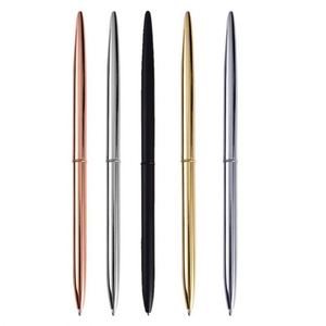 Free Gift Custom Logo Rose Gold Metal Ballpoint Pen 1.0mm Writing Width Advertising Promotion Business - Product Image 2