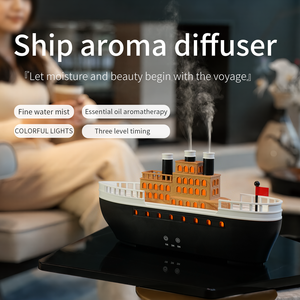 Humidificador Difusor Eléctrico Ultrasónico para Barcos con Función de Aroma y Control Remoto - Product Image 1