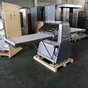 Machine à presser la pâte à pain croustillant, à pâte à <span class=keywords><strong>pâtisserie</strong></span>, à baklava, à fondant et à pain arabe, avec fonction de laminage et de étalage, pour l'assurance qualité - Product Image 6