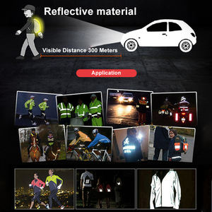 Gacent Coated Webbing Fabrikant Aanpasbare Jacquard Print LOGO Nylon Reflecterende Band voor Hondentuig & -riem - Product Image 6