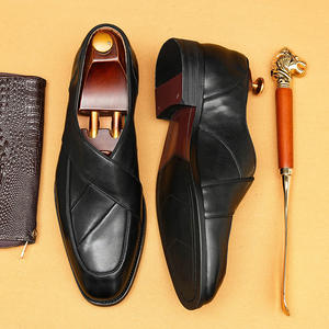 Nouvelles Chaussures Décontractées et Confortables pour Hommes 2026 : Mocassins Britanniques en Cuir Véritable à Bout Carré, Antidérapants, Idéals pour l'Extérieur et les Affaires - Product Image 2