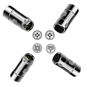 M40 lớn hiện tại không thấm nước Thông tư kết nối 4pin <span class=keywords><strong>6pin</strong></span> 8Pin thẳng đúc Nam Nữ IP67 tiêu chuẩn - Product Image 1