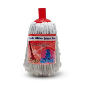 Cabezal de Repuesto Blanco para Mopa, Cómodo y Eficaz, de Tela de Hilo de Algodón - Product Image 2