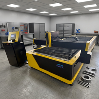 Máquina de Corte por Plasma CNC de Escritorio, Fuente de Alimentación Ajustable de Alta Precisión 100A 200A, Motor para Lámina de Acero Inoxidable