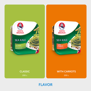 Salade d'algues marinées à la coréenne avec des carottes 200g, vente en gros auprès du fabricant - Product Image 4