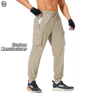 Pantalons cargo de randonnée pour hommes personnalisés, légers, à séchage rapide, résistants à l'eau, pantalons de jogging, de sport, de plein air, de camping, de voyage, d'entraînement - Product Image 1