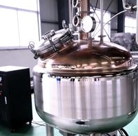 Alambic de distillation à colonne électrique de 400 L avec enveloppe chauffante pour la production de brandy, vodka et rhum