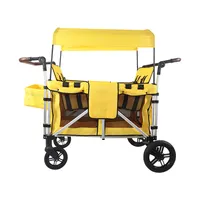 Nieuwe Model W4 Kinderwagen Wagon Opvouwbare Draagbare 4 Passenger Voor Kids