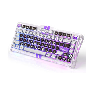 GravaStar V75 magnetic axis keyboard, all aluminum wired single mode gaming keyboard, RGB 8K report rate, no gray gray scale. - Product Image 1