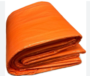 Bâches de construction extérieures résistantes à l'hiver, imperméables, anti-UV, isolées contre le froid, tissées en PE, enduites de polyéthylène / Bâches robustes pour le durcissement du béton - Product Image 1