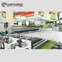 Machine à film bulle laminé Pansatec, ligne de production de rouleaux de film bulle personnalisée à 4 couches, largeur 1000 mm-3200 mm
