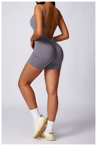 2025 femme <span class=keywords><strong>Latex</strong></span> femme Silicone body ensemble combinaisons combishorts et body sport combinaisons pour femmes - Product Image 5