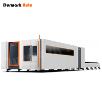 Machine de découpe laser fibre CNC Durmark D-DLC-S 4020/3000W 7.5KW avec servomoteur pour tubes carrés en acier, découpe plasma, moteur facile à utiliser