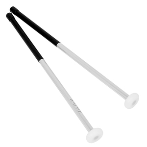 IRIN Venta al por mayor Marimba Plata Aleación <span class=keywords><strong>de</strong></span> aluminio Goma Drum Stick Malaba Drum Stick Metal Xilófono Drumsticks - Product Image 2