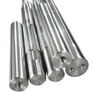 Axe de guidage linéaire en acier inoxydable, tige chromée, filetage mâle-femelle, usinage CNC de précision sur mesure - Product Image 5