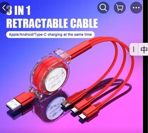 High Quality <b>Type</b> <b>C</b> Charger <b>Cable</b> Micro 8Pin Data <b>Cable</b> USB-<b>C</b> Power Adapter <b>Cable</b> for All Phones - Product Image 2