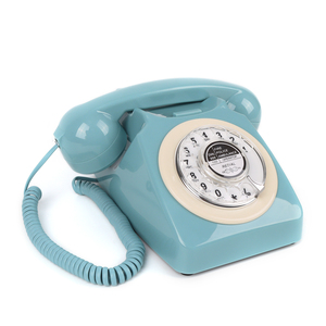 <span class=keywords><strong>Téléphone</strong></span> <span class=keywords><strong>fixe</strong></span> rétro, <span class=keywords><strong>téléphone</strong></span> de bureau filaire classique, <span class=keywords><strong>téléphone</strong></span> vintage à l'ancienne avec fonction de recomposition pour la maison et le bureau - Product Image 3