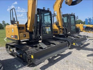 Excavatrice sur chenilles SY95C à bon prix, mini-excavatrice de 9,5 tonnes en stock - Product Image 2