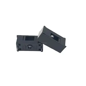 Good selling 5*20mm fuse holder Black plastic fuse block MF563 fuse box with cover