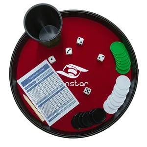 New Arrival Sports Event Hot Sell Promotional Gifts Rolling Surface Round Dice Tray