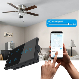Interruptor Inteligente WiFi ZIGBEE LangYeao Tuya de 4 Canales para Ventilador y Luz 2 en 1, Monitoreo de Energía, Bloqueo Infantil, Compatible con <span class=keywords><strong>Alexa</strong></span> y Google Home - Product Image 4