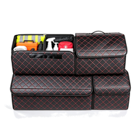 Boîte de rangement pour coffre de voiture, grande capacité, boîte de rangement multi-usages pour voiture, sac de rangement pour coffre