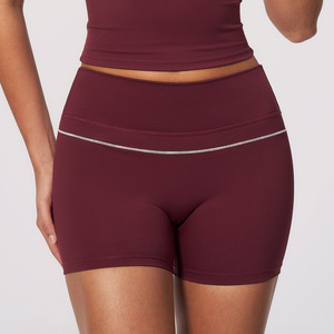 Shorts de <span class=keywords><strong>Yoga</strong></span> para Mujer 2026, Diseño Color Block, Cintura Alta, 3/<span class=keywords><strong>4</strong></span> de Longitud, Transpirables, de Secado Rápido, Control de Abdomen 3D - Product Image 6