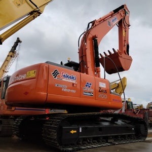 Second hand Hitachi ZX200 Crawler-type Excavator 2022 <b>Model</b> <b>Engine</b> Gearbox Hydraulic Pump Cheap Sale - Product Image 5