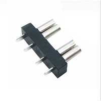 Portafusibles Mini/ATS, Enchufe para Fusibles Automotrices, Clip para Fusibles de Montaje en PCB, Base de Fusibles con Terminal de Latón