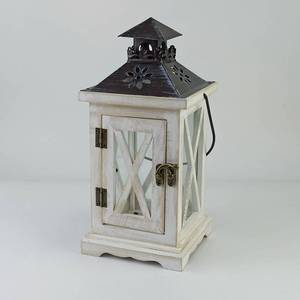 Farol <span class=keywords><strong>de</strong></span> <span class=keywords><strong>Madera</strong></span> Vintage <span class=keywords><strong>para</strong></span> Velas, Portavelas Colgante <span class=keywords><strong>de</strong></span> Cristal, <span class=keywords><strong>Decoración</strong></span> - Product Image 6
