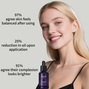 Tinh chất trên khuôn mặt giúp làm sáng dưỡng ẩm cân bằng dầu kiểm soát da thu nhỏ lỗ chân lông chứa Niacinamide Vegan không gây kích ứng mruis - Product Image 5