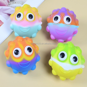 Jouet anti-stress en silicone de 7 cm avec œil bombé, type souris, à presser, Whack-a-Mole et Pop-it - Product Image 2