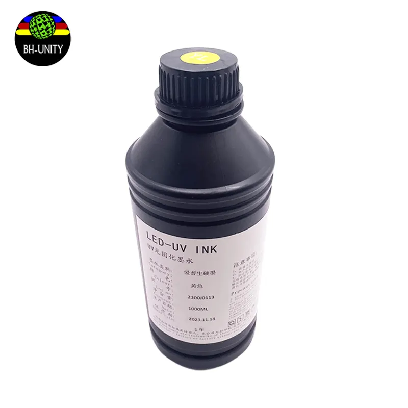 חם סגנון uv dtf דיו 1l/בקבוק עבור dx4/dx5/dx7/xp600/tx800/i3200metredhad דיו הדפסה מתכת זכוכית מעור