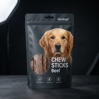 Sacs d'emballage personnalisés pour aliments pour animaux de 1 lb à 30 lb, sachets refermables de qualité alimentaire pour aliments pour animaux de compagnie, sacs en Mylar à faible MOQ