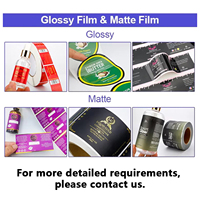 Autocollant personnalisé avec logo cosmétique, autocollant adhésif, vinyle imperméable, feuille d'or, étiquette d'emballage en rouleau, étiquette de produit, étiquettes de bouteille