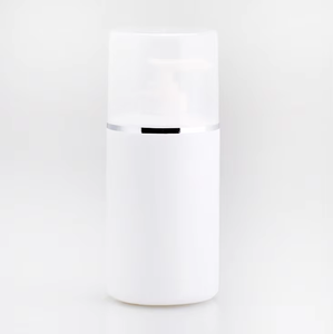 Bouteilles à pompe sans air en HDPE personnalisées avec logo, 250-500 ml, crème UV, contenants sous vide blancs, pots en plastique vides portables - Product Image 3