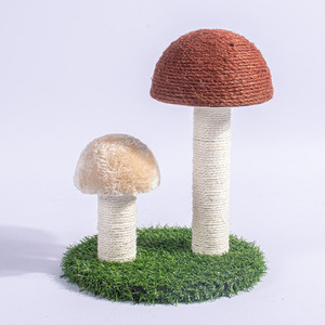 Wholesale New <strong>Cat</strong> <strong>Trees</strong> &amp; Scratcher <strong>High</strong> <strong>Quality</strong> Natural Sisal Mushroom <strong>Cat</strong> Scratching Post <strong>Cat</strong> Scratch Post <strong>Tree</strong> and Tower - Product Image 6