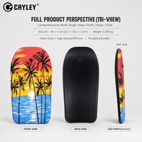 Planche de bodyboard à haute flottabilité avec noyau en EPS pour le surf, les jeux aquatiques, la plage, les sports nautiques en plein air, vente en gros
