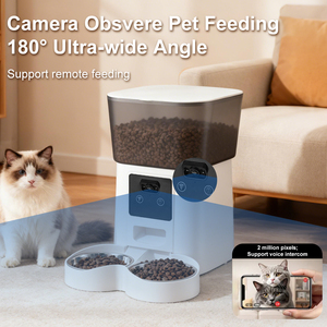 New 3.5L Modern Durable Plastic Automatic <b>Pet</b> Feeder with Camera WiFi App Control Dog & Cat <b>Food</b> Dispenser Timer - Product Image 4