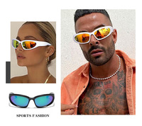 Lunettes de soleil de sport SPARLOO JM 5119 10561, mode Y2k, unisexe, pour femmes et hommes, UV400, logo personnalisé