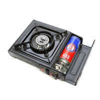 Réchaud à gaz portable OEM pour extérieur, brûleur unique, pour pique-nique, camping, barbecue, cuisine de camping, cuisinière à gaz butane