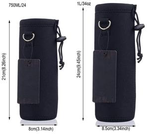<span class=keywords><strong>Bolsa</strong></span> Térmica Aislante <span class=keywords><strong>de</strong></span> Poliéster para Botellas <span class=keywords><strong>de</strong></span> <span class=keywords><strong>Agua</strong></span>, <span class=keywords><strong>Funda</strong></span> Protectora <span class=keywords><strong>con</strong></span> Correa <span class=keywords><strong>de</strong></span> Hombro Ajustable - Product Image 2