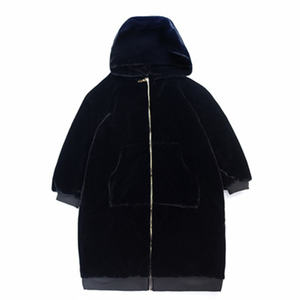 Manteau long en fausse fourrure de lapin Rex de qualité supérieure, épais, ample, à capuche, grande taille, pour femmes, chaud, tendance 2025 - Product Image 4