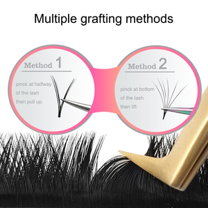 Yelix <span class=keywords><strong>VV</strong></span> 8-15mm ciglia all'ingrosso personalizzato a forma di <span class=keywords><strong>V</strong></span> ventilatore automatico ciglia Curl Premade estensione ciglia Volume russo - Product Image 5