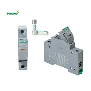 solar pv dc power SRD series 10A 20KA removable fuse link with box price