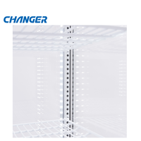 200CM Vertical Réfrigéré Quatre Côté Verre Gâteau et Peut Affichage Vitrine Avec Éclairage LED et Capacité 290L