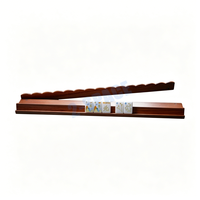 MALADA Supports de Mahjong en Bois de Hêtre Faits à la Main, Supports Magnétiques en Bois Festonné pour Tuiles de Mahjong, 20 Pouces