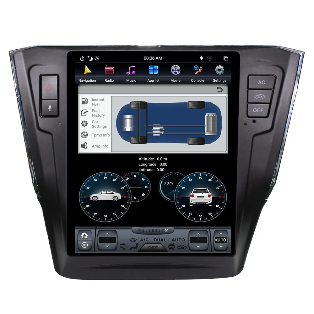 เครื่องเสียงติดรถยนต์ระบบนำทาง GPS,แอนดรอยด์หน้าจอแนวตั้งสำหรับ VW Volkswagen Passat 2015-2018เครื่องเล่นมัลติมีเดีย